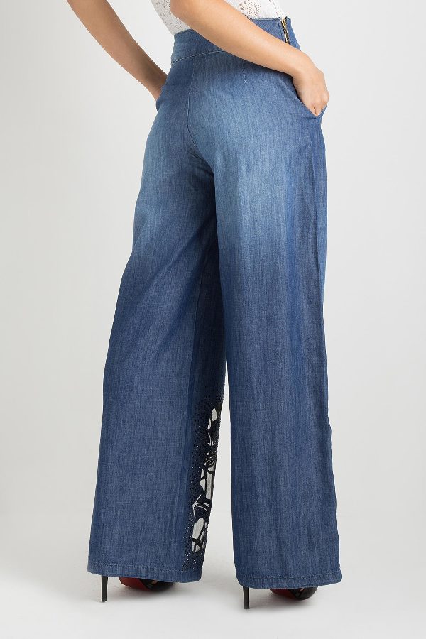 calça pantalona carmen steffens