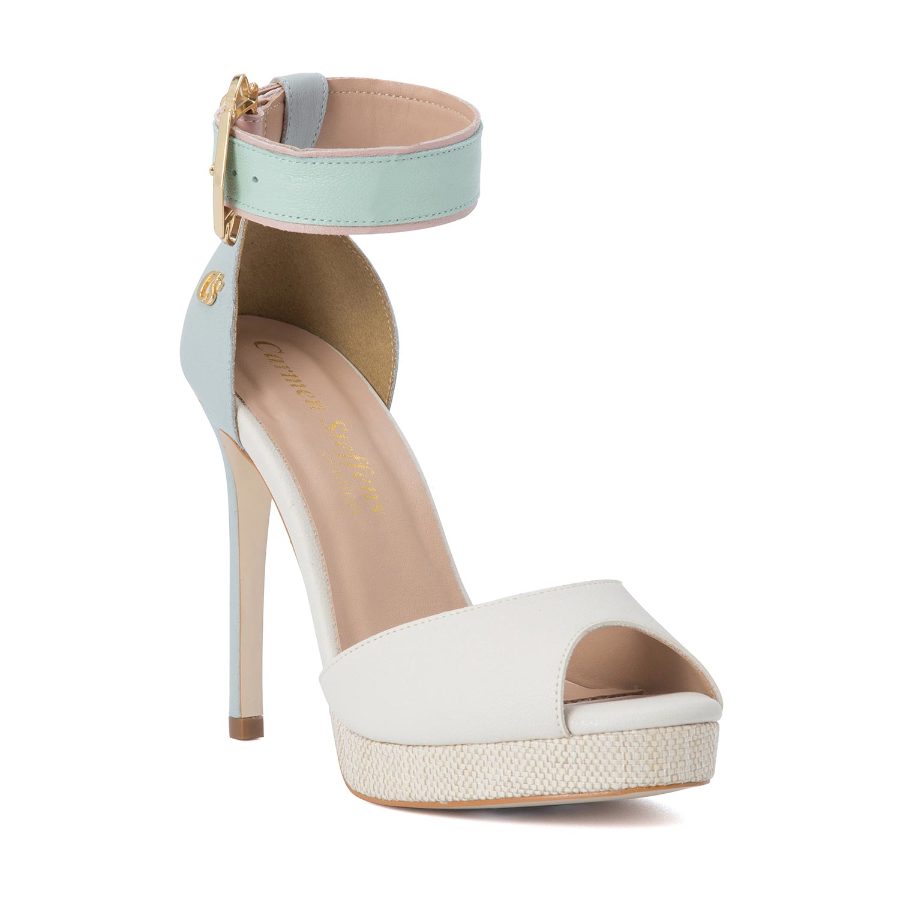 thick ankle strap sandals