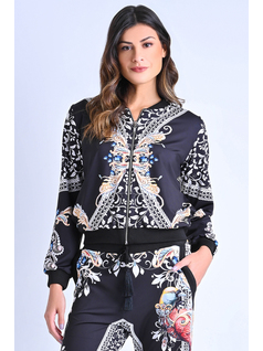 Jaqueta bomber doble face front