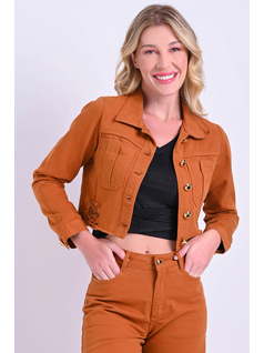 CHAQUETA CROPPED front