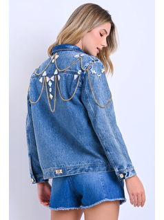 CHAQUETA DE JEANS front