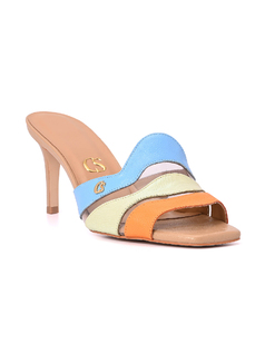 SANDÁLIA SALTO ALTO COLORBLOCK front