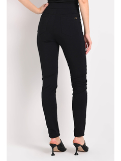 PANTALON SKINNY EFECTO CUERO back