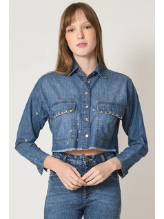 CAMISA MULLET CROPPED front