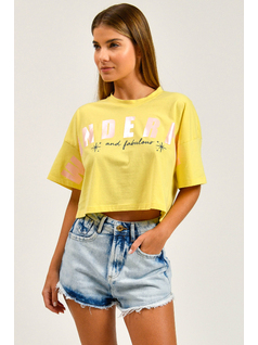 T-SHIRT CROPPED front