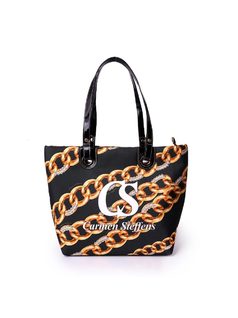 CARTERA DE TELA CON ESTAMPADO Y LOGO back